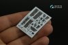 Quinta Studio QDS-48408 F-16D block 50 3D-Printed & coloured Interior on decal paper (Kinetic 2022 tool) (small) 1/48